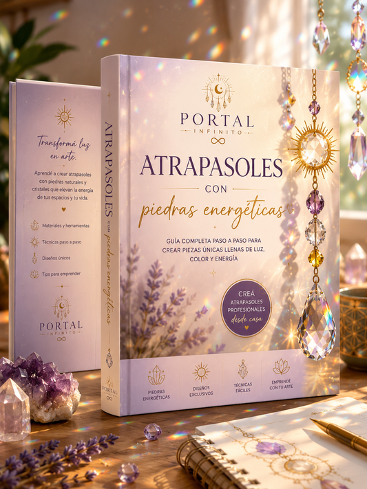 ✨ Atrapasoles con Piedras Naturales: Creá atrapasoles decorativos con cuarzos, cristales y energía ✨